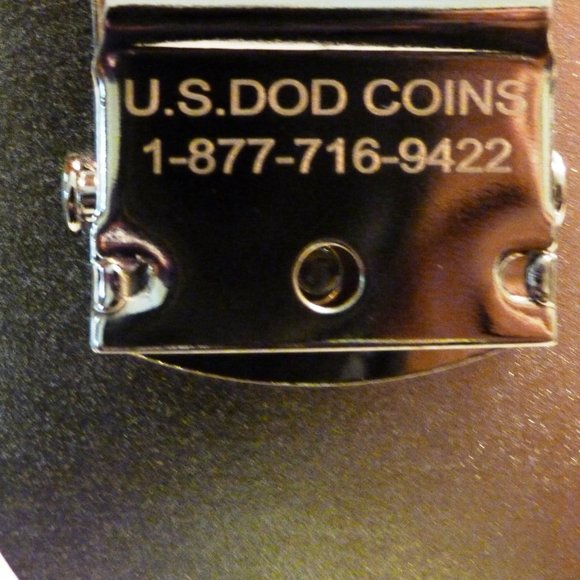 T-Rex Dinosaur Ninja Turtles Mystery Machine Box Frame Belt Buckle US DOD Coins - Picture 4 of 9